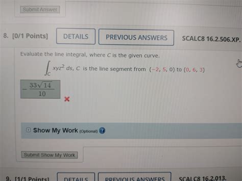 Solved Evaluate The Line Integral Where C Is The Given Chegg