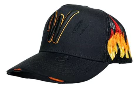 Gorra W Merch Exclusiva Negra Fuego Drop 3 Westcol Original