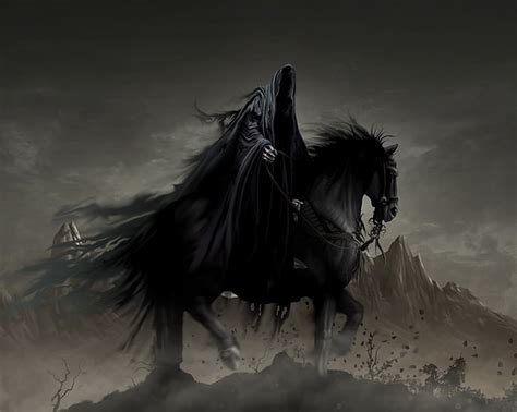 HD wallpaper: black horse illustration, fantasy, Ghost, rider, animal ...