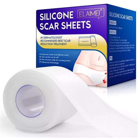 Silicone Scar Sheets M Roll Tape Elaimei