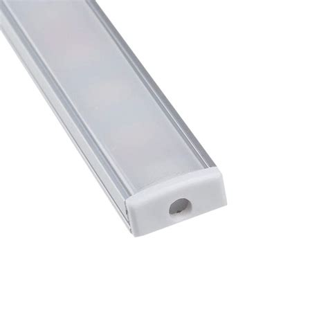 Perfil Aluminio Superficie Metros Para Tira Led