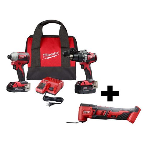 Milwaukee M Volt Lithium Ion Brushless Cordless Hammer Drill And