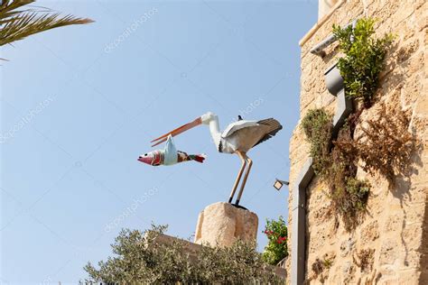 Tel Aviv Yafo Israel De Noviembre Escultura En Forma De