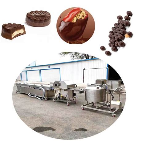 Small Ice Cream Popsicle Chocolate Coating Machine Automatic Chocolate