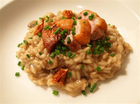 Foodie Love Ayas Kitchen Mushroom Risotto With Duck Breast