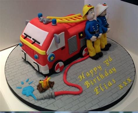 Fireman Sam Cake Decorated Cake By Tracys Cake Chic Cakesdecor