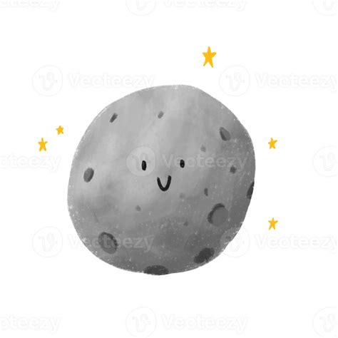 Hand Drawn Moon 23624715 PNG