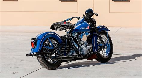 Final Year 1947 Harley Davidson Fl Knucklehead Looks Better Than New