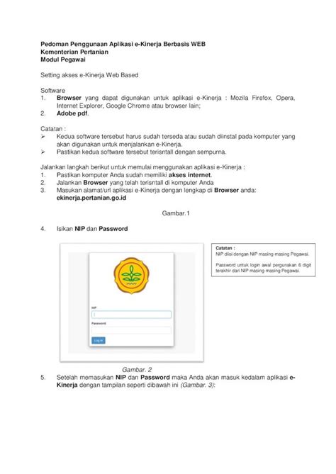 PDF Pedoman Penggunaan Aplikasi E Kinerja Berbasis WEB DOKUMEN TIPS