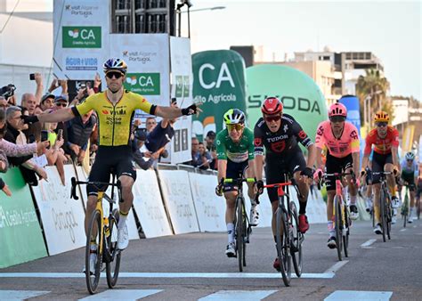 Wout Van Aert Gan La Etapa De La Vuelta Al Algarve Daniel Felipe