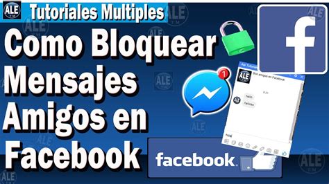 Como Bloquear Mensajes En Facebook Bloquear A Una Persona En Facebook