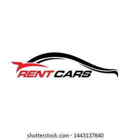 Rent Car Logo Design Template Vector Stock Vector (Royalty Free ...