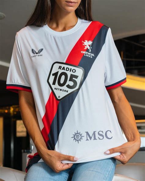 Genoa CFC 2022 23 Castore Away Kit Released The Kitman