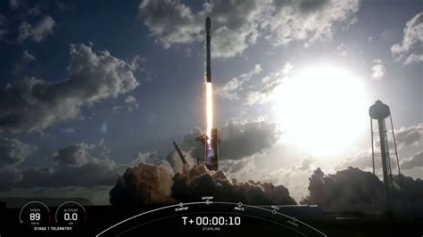 Sea Link Spacex Rocket Launches Starlink Fleet And 2 Small Satellites