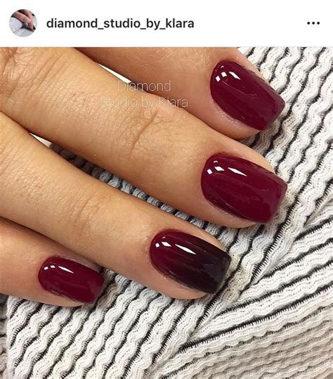 Pin de Оксана en маникюр дизайн Uñas granates Manicura de uñas Manicura