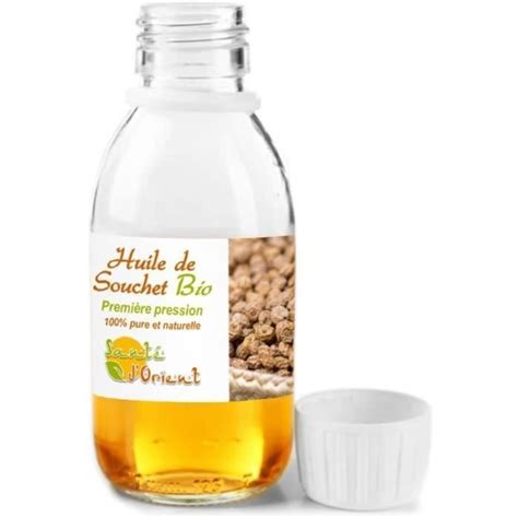 Huile De Souchet Bio Et Pur 100 Naturelle Contre La Pousse Des Poils