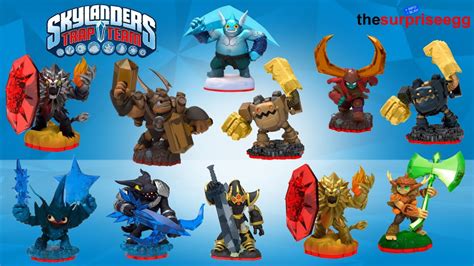 11 Skylanders Trap Team Trap Masters Characters Figures Toy Youtube