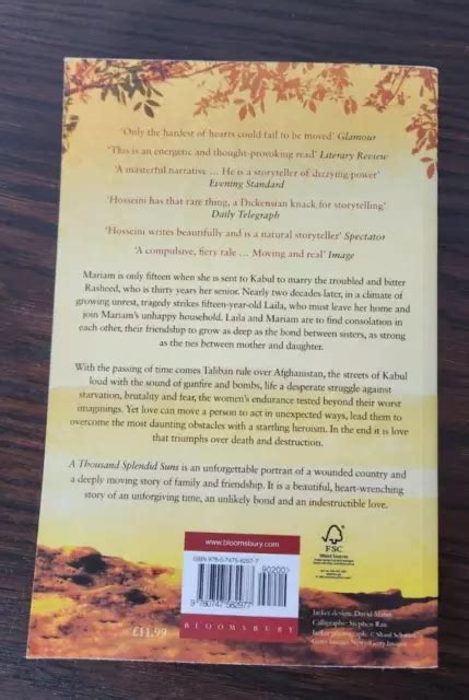 A Thousand Splendid Suns By Khaled Hosseini Paperback New