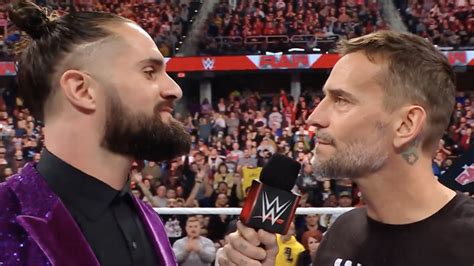 Cm Punk Officially Joins Wwe Raw And Enters Royal Rumble Faces Off With