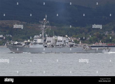 USS Carney (DDG-64), an Arleigh Burke-class destroyer operated by the