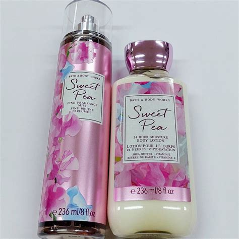 Bath And Body Works Sweet Pea 236ml Lotion L Mist For Women Shopee