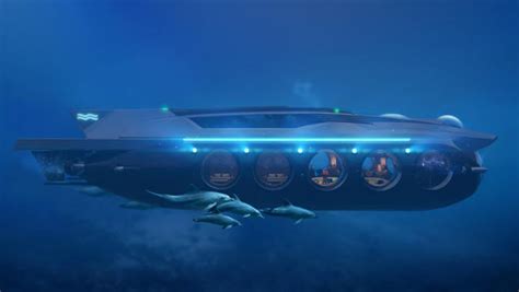 This Insane Superyacht-Submarine Hybrid Looks Like a Lavish Underwater ...