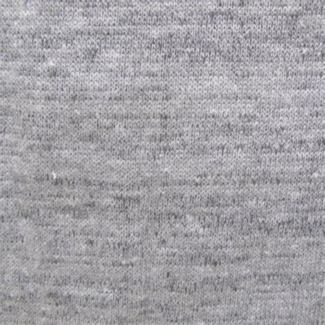 Grey Melange Cotton Knit Fabric Plain Solids 150 200 GSM At Rs 260