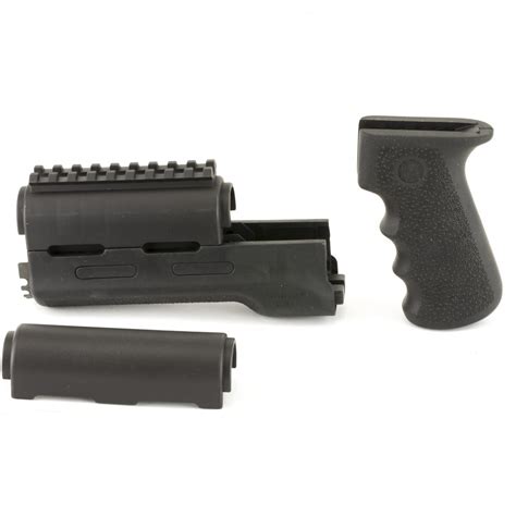 Hogue Overmolded AK 47 AK 74 Finger Groove Rubber Grip Forend