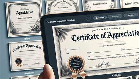 Best Word Certificate Of Appreciation Template Sites