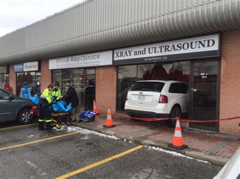 Two People Taken To Hospital After Car Smashes Through Clinic Window