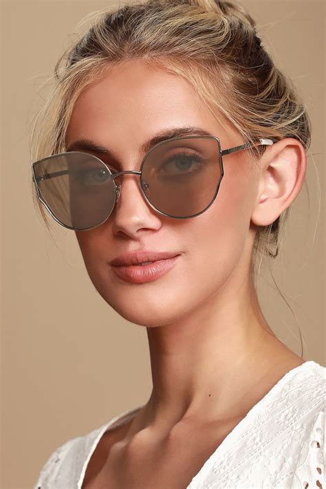 Azlea Silver Mirrored Sunglasses Mirrored Sunglasses Sunglasses Silver Mirrors