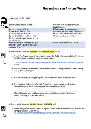 Modals Tze Der Art Und Weise Pdf