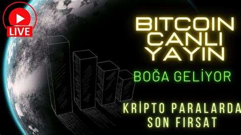 Canli Yayin Bitcoin Tekn K Anal Z Altco N Anal Z Kr Pto Para