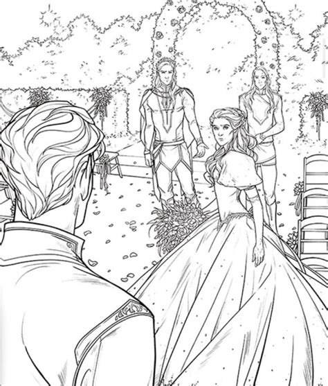 Acotar Coloring Pages Coloring Books Coloring Book Pages Detailed Coloring Pages