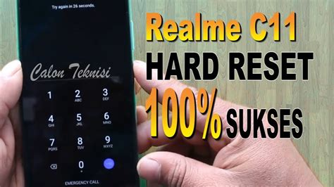 Hard Reset Realme C11 Format Screen Lock New Method Without PC 2022