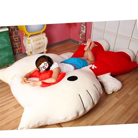 Hello Kitty Giant Bed Hello Kitty Pillow Hello Kitty Bed Bed Pillows