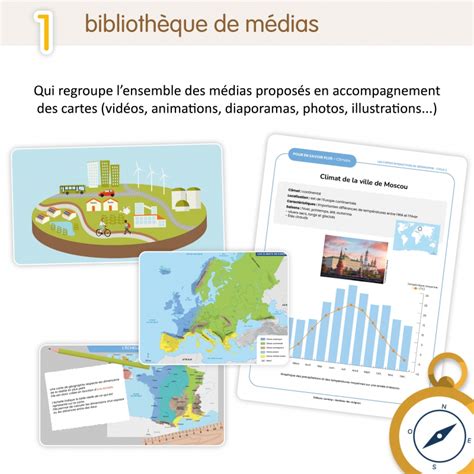 Les cartes interactives de géographie