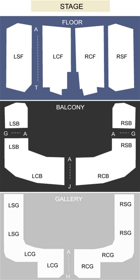 Massey Hall Toronto, ON - seating chart and stage