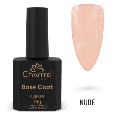 Base Coat Rubber g Charms Beauty Nude A Lojinha Unhas e Acessórios