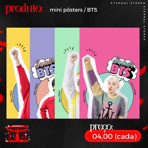 Mini P Ster Bts Shopee Brasil