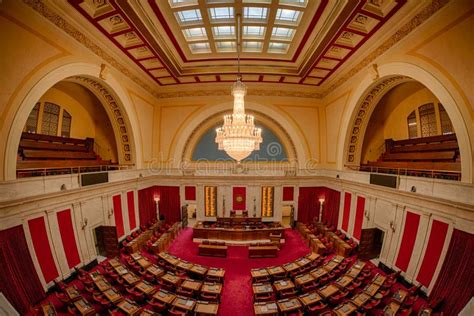 House of Representatives Chamber Stock Image - Image of chamber, empty ...