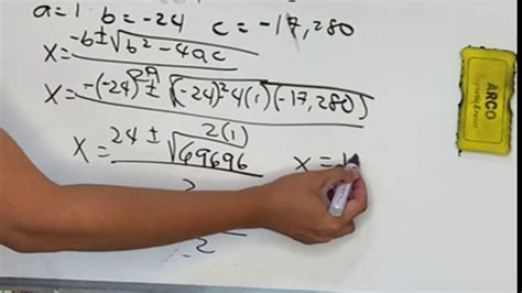 Practice Exercises Part 2 Solving Problems Involving Quadratic Equations Youtube