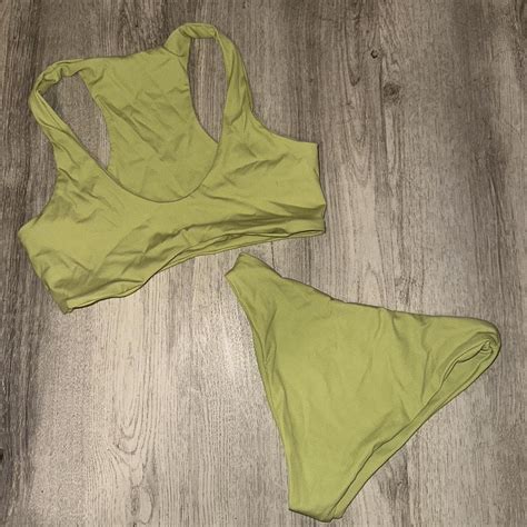 Naked Wardrobe Swim Color Green Depop Payment Depop