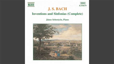 3 Part Inventions Sinfonias BWV 787801 Sinfonia No 8 In F Major