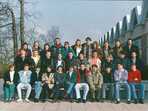 Photo de classe 1ère ou 2ème année BTS Comptabilité Gestion de 1992