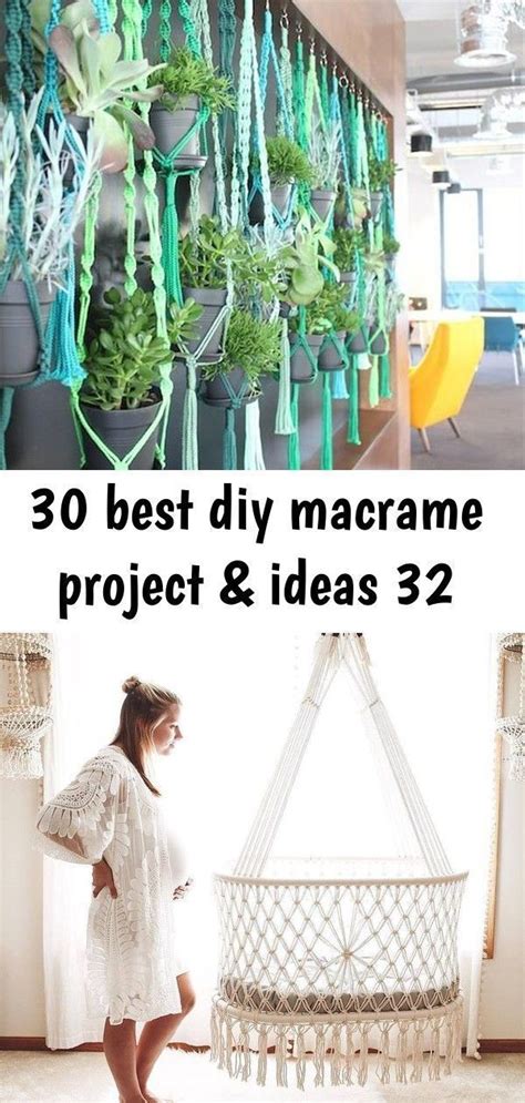 30 Lovely Macrame Diy Crafts FD9 Macrame Projects Ideas Macrame Diy