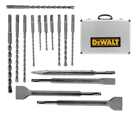 Kit De Brocas Y Cinceles Sds Plus 15 Pzas Dwa0870 Dewalt Envío gratis