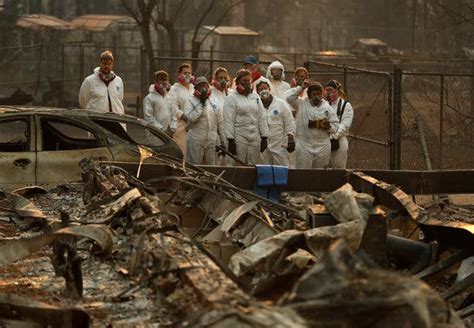 Wildfire Becomes Deadliest in California History - The New York Times