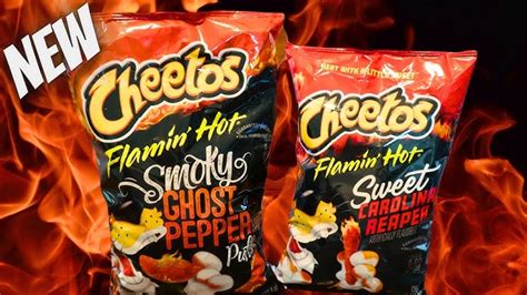 New Cheetos Flamin Hot Smoky Ghost Pepper Puffs 44 Off