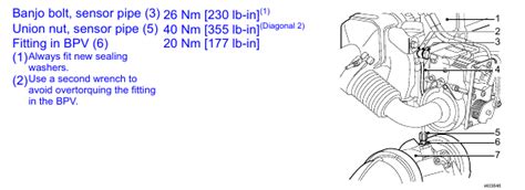 Paccar Mx 13 Tightening Torque Pressure Sensor Pipe After Bpv